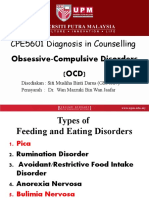 Eating and Feeding Disorder Latest