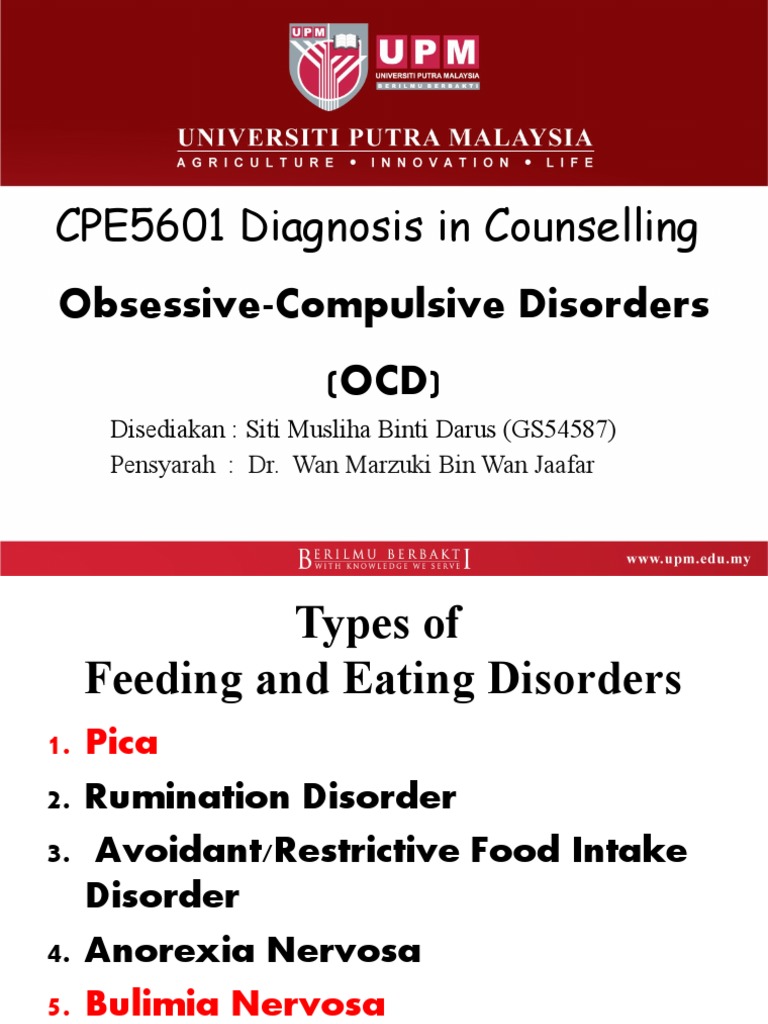 Eating and Feeding Disorder Latest | PDF | Binge Eating Disorder ...