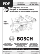 GT Table Saw Manual PDF