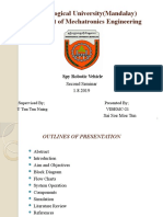 Technological University (Mandalay) Department of Mechatronics Engineering