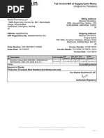 Tax Invoice/Bill of Supply/Cash Memo: (Original For Recipient)