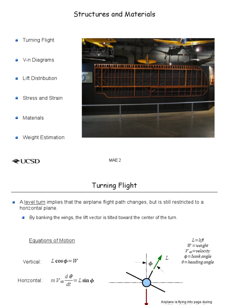 Structures and Materials Turning Flight PDF Stress (Mechanics