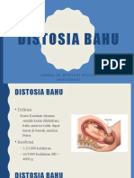 Distosia Bahu - Tugas Traumatologi Dan Kegawatdaruratan