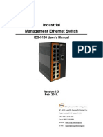 User Manual IES-3160 V1.3