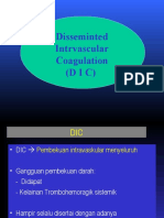Disseminted Intrvascular Coagulation (DIC)