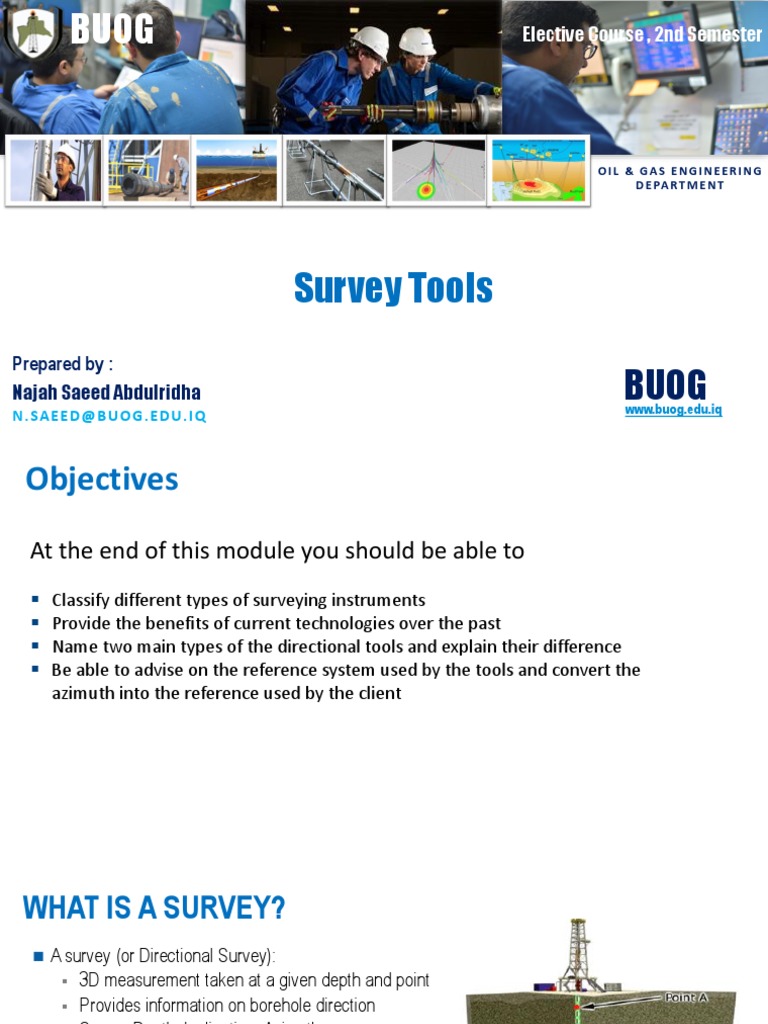 3 - 2 - Survey Tools - 19 - 5 - 2020 | PDF | Tools | Nature