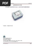 Methodology For Dynamic Load Test On R.C.C. Cast-In-Situ Bored Piles