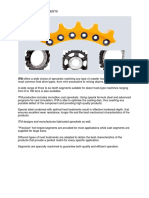 ITM Offers A Wide Choice of Sprockets Matching Any Type of Crawler Machine Application and