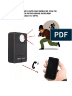 Securetech XR3 Wireless GSM Pir Motion Sensor