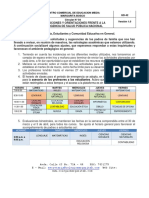 Orientaciones educativas durante emergencia sanitaria