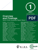 NIDS CRAM Wave 1 Synthesis Report Overview and Findings 1