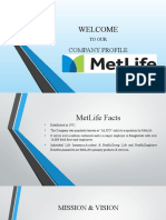 Company Profile (Metlife)