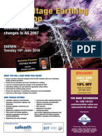 High Voltage Earthing Workshop Darwin PDF