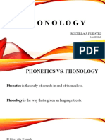 Phonology: Rocella J. Fuentes