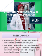 Skrining Preeklampsia Di FKTP Dan Masyarakat