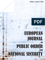 European Journal of Public Order and Nat