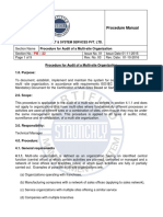 Procedure Manual: Staunchly Management & System Services Pvt. LTD