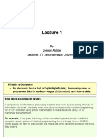 Computer lecture features