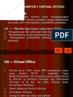 Pendahuluan: Otomatisasi Kantor (Virtual Office) Pendahuluan