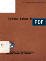 Struktur Bahasa Nias PDF