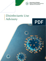 Advisory Disinfectants PDF