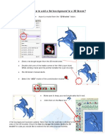 Artclip3D 6 How To Add A Flat Background To A 3D Scene