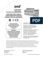 012 Garland Range SS684 PDF