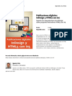 Publicaciones Digitales Indesign y html5 Con In5