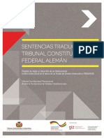 Sentencias Traducidas Del Tribunal Constitucional Federal Alemán TCP Bolivia (PAG. 111)