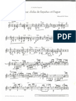 Ponce Variations and Fugue PDF Guitar La Folia