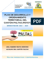 Plan de Desarrollo del GADC Paltas 2015-2019