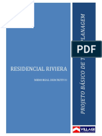 Residencial Riviera - Memorial Descritivo