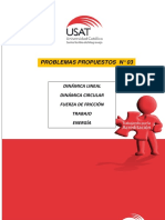 Problemas Propuestos 03 Dinámica, Trabajo Potencia y Energía PDF