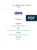 Tarea Practica de Impuesto Al Patrimonio