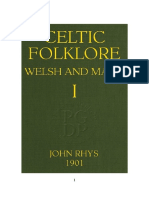 02 - CELTAS - Folckore Celta Welsh y Manx, Por John Rhys