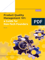 Product Quality Management 101:: A Guide For Non-Tech Founders