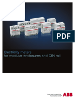 Electricity Meters: For Modular Enclosures and DIN Rail