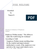 Employee Welfare Vinaya