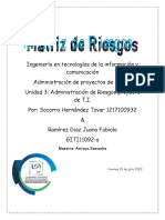 Matriz de Riesgos PDF