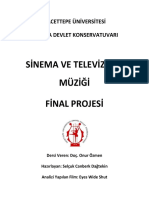 Sinema Ve TV Müziği Final Projesi - Selçuk Canberk Dağtekin
