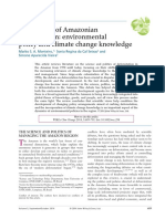 Monteiro, Da Cal Seixas & Aparecida. The Politics of Amazonian Deforestation. Environmental Policy and Climate Change Knowledge