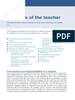 The Eight Roles of the Medical Teacher