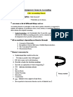 Contemporary Issues in Accounting: - Logical Reasoning: A Set of Principles That (1) Provide A General Framework of