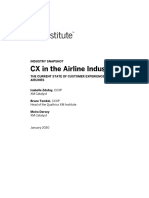 CX in The Airline Industry