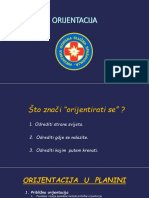 Orijentacija U Planini Prezentacija