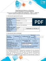 Guía de Actividades y Rubrica de Evaluacion Fase 2 - Elaborar Informe Sobre La Organización Del Servicio Farmacéutico (5)
