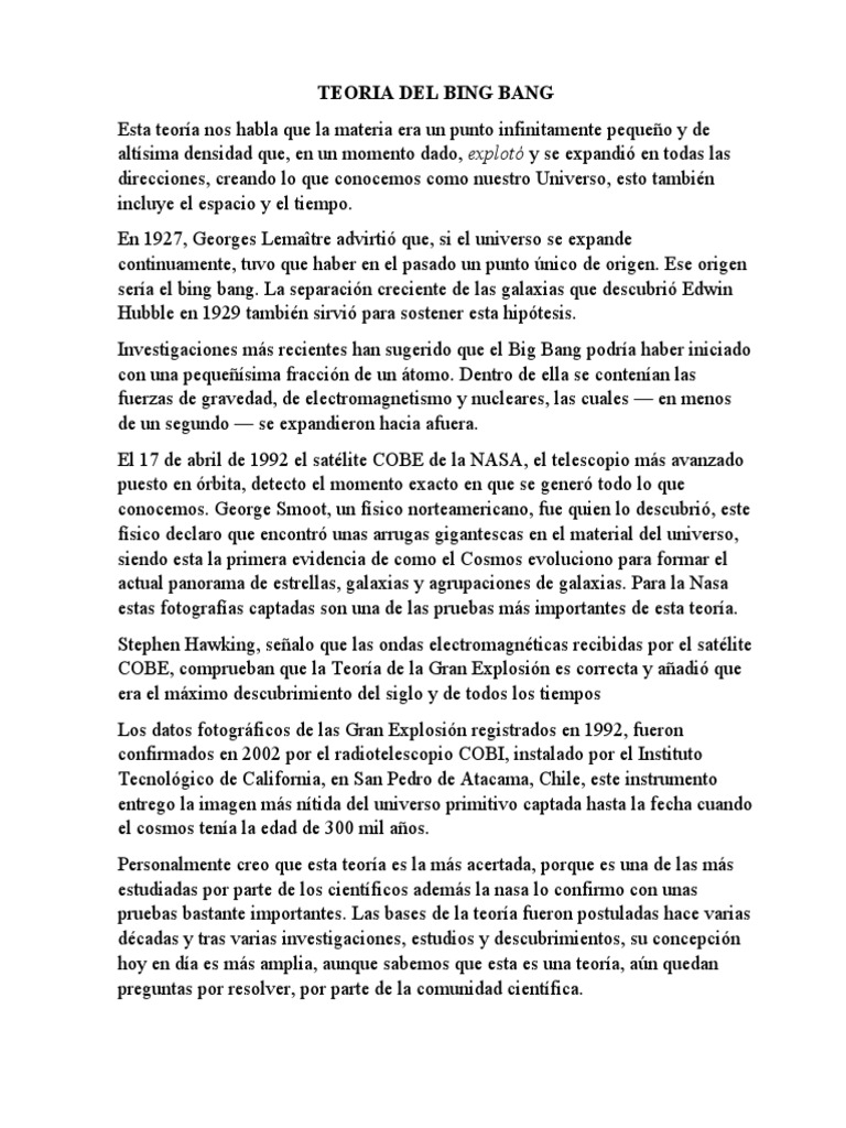 Teoria Del Multiverso Pdf
