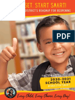 2020-2021 Back-To-School Plan Parent and Student English