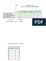 Ejemplo Como Calcular El Indice Académico