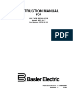 Instruction Manual: Voltage Regulator Model: AEC 42-7